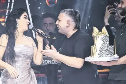 50’nci yaşa sürpriz pasta