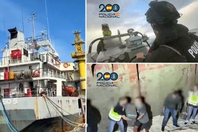 Gemide 10 ton kokain ele geçirildi 