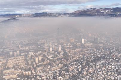 Saraybosna'da kirli hava kentin üstüne çöktü