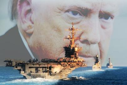 Trump İran'ı tehdit etti. Uçak gemisi ve destroyerler yolda