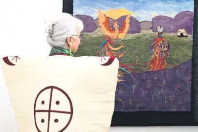 Binlerce yıllık kültür sanata dönüştü