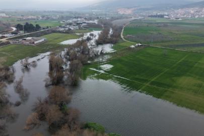 Bursa'da 20 bin dekarlık alan su altında kaldı