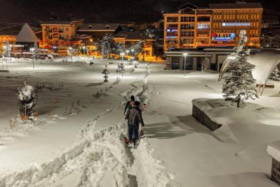 Erzurum, 2004 yılından bu yana en yoğun kar yağışını gördü