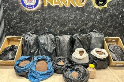 İstanbul'da kahveye emdirilmiş 370 kilo uyuşturucu ele geçirildi