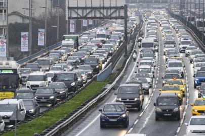 İstanbul'da trafik yoğunluğu yüzde 90'a çıktı