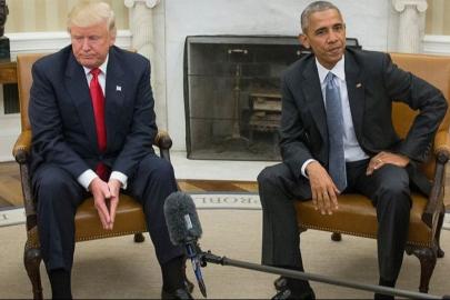 Trump Obama çiftini "maymuna" benzetti