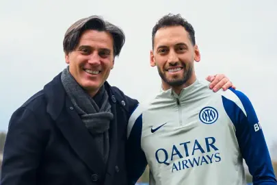 Vincenzo Montella'dan Inter'e ziyaret!