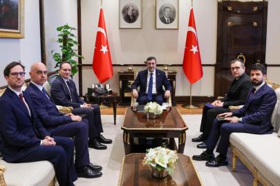 Cumhurbaşkanı Yardımcısı Yılmaz, 4 ülkenin büyükelçisini kabul etti
