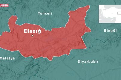 Elazığ'da 4,3 büyüklüğünde deprem