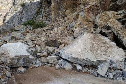 GümüşhaneGiresun kara yolu ulaşıma kapandı