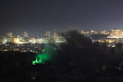 Katil İsrail Lübnan'ın Aley ilçesine saldırdı: 2 kişi öldü