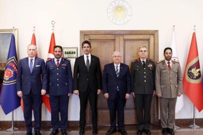 Milli Savunma Bakanı Güler Katar heyetini kabul etti
