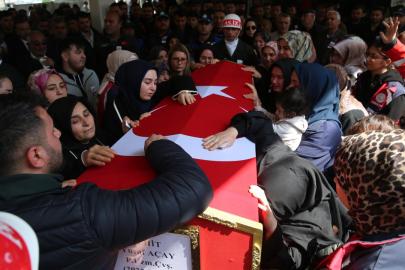 Şehit Piyade Uzman Çavuş Yusuf Açay son yolculuğuna uğurlandı