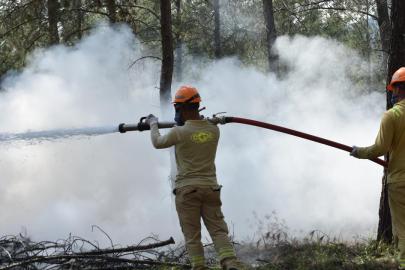 Antalya'da orman yangınlarına karşı 250 kişilik tatbikat