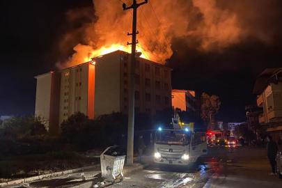 Aydın'da lise yurdunda çıkan yangın kontrol altına alındı