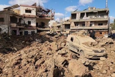 İşgalci İsrail ordusu Lübnan'ın güneyini hedef alan saldırılarını sürdürdü