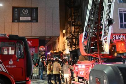 İstanbul'da otel yangını