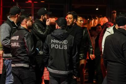 İstanbul'da uyuşturucu soruşturması kapsamında eğlence mekanlarında arama yapıldı