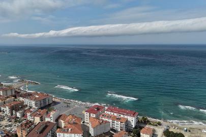 Karadenizde dikkat çeken doğa olayı