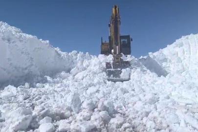 Mayıs öncesi kar mesaisi