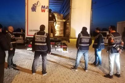Tokatta bir tırda 18 düzensiz göçmen yakalandı