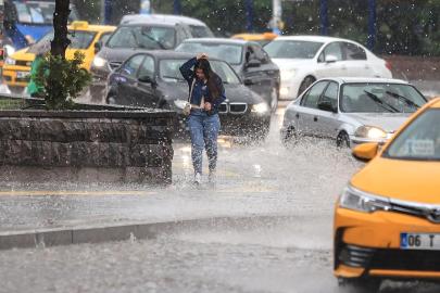 Ankara için kuvvetli yağış uyarısı