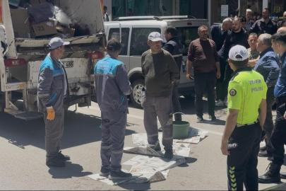 Isparta'da çöp toplama kamyonuna sıkışan işçi öldü