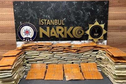 İstanbul'da kamyonette 92 kilo uyuşturucu ele geçirildi