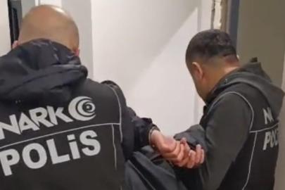 Kırmızı bültenle aranan uyuşturucu kaçakçısı Mersin'de yakalandı
