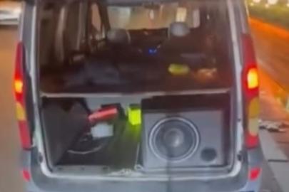 Gürültüye geçit yok: 18 araç trafikten men edildi