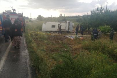Isparta'da tur otobüsü devrildi. 4 kişi öldü, 26 kişi yaralandı