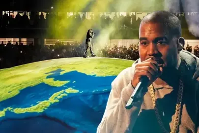 Kanye West İstanbul’u salladı