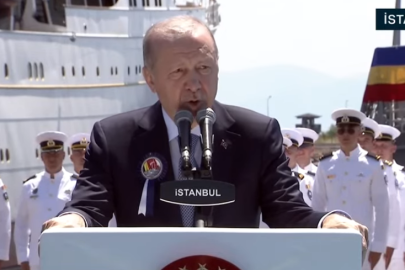 Türkiye tarihinde bir ilk | Cumhurbaşkanı Erdoğan:  NATO ve AB üyesi bir ülkeye savaş gemisi ihracı gerçekleşmiştir