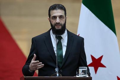 Suriye Devlet Başkanı Ahmed eş-Şara. "İsrail ile güvenlik anlaşması yapmayı amaçlıyoruz"