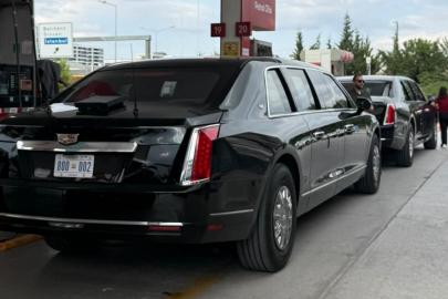 Trump’ın 1,5 milyon dolarlık ''canavar'' aracı depoyu Ankara'da doldurdu. 