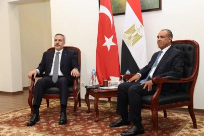 Dışişleri Bakanı Hakan Fidan Mısır'da. "Netanyahu'nun barış niyeti yok"
