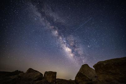 Gökyüzünde görsel şölen. Perseid meteor yağmuru geceyi aydınlattı