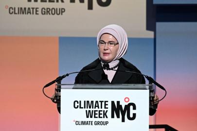 Emine Erdoğan, New York İklim Haftası açılışında konuştu